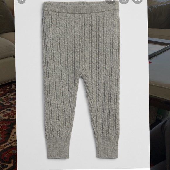 cable knit leggings baby